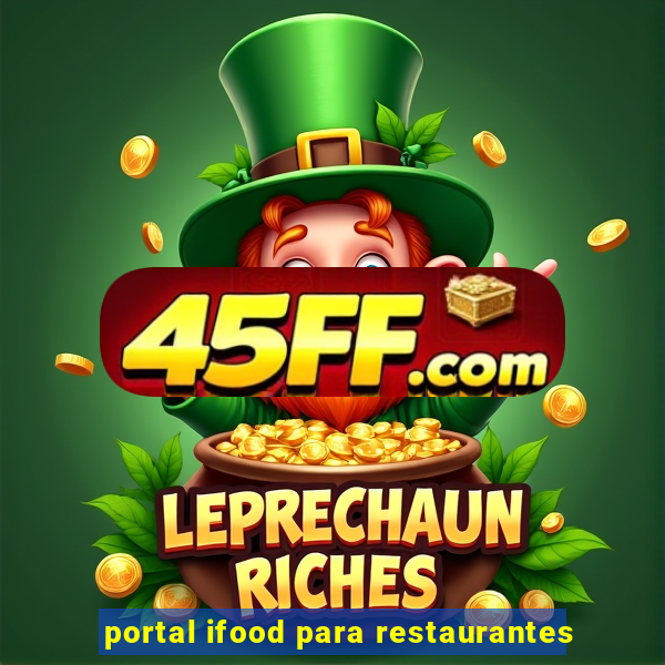 portal ifood para restaurantes